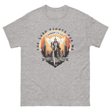 “The Lord Fights for Me” Men's Classic T-Shirt 5